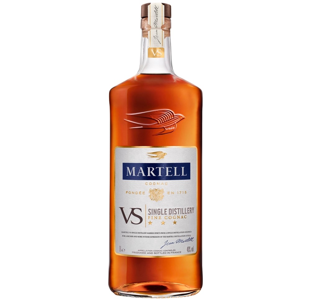 Cognac Martell V.s. Single Distillery 1 Litro