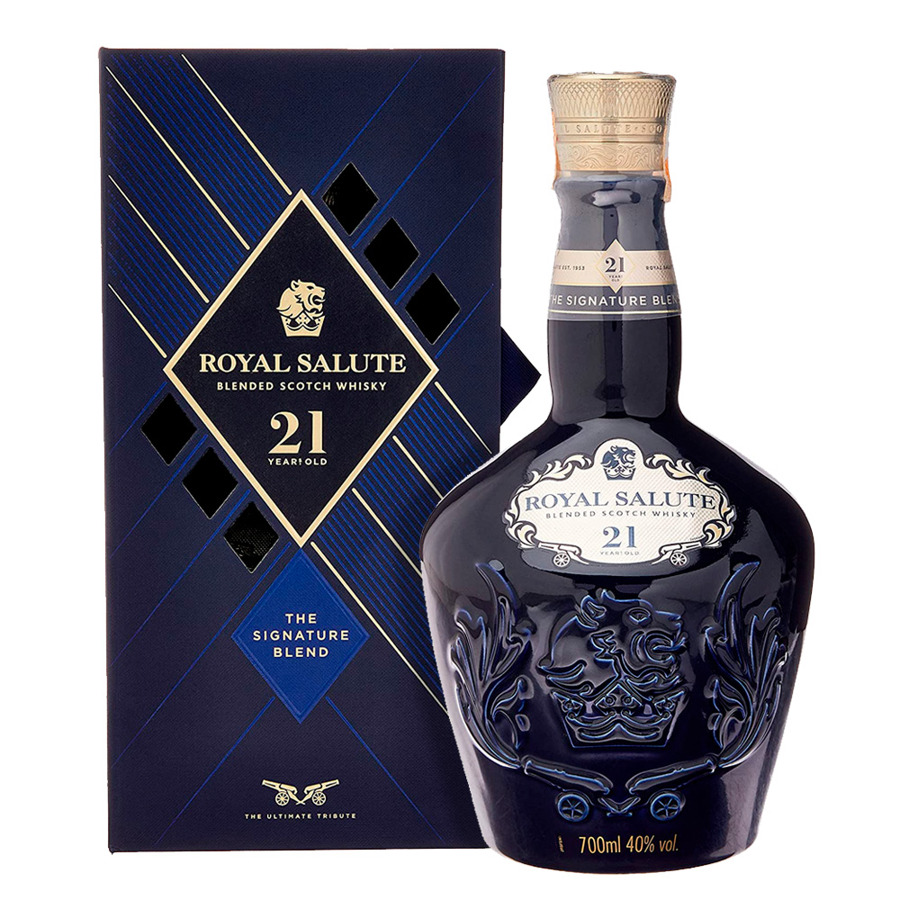 Whisky Chivas Regal 21 Años Royal Salute Estuche