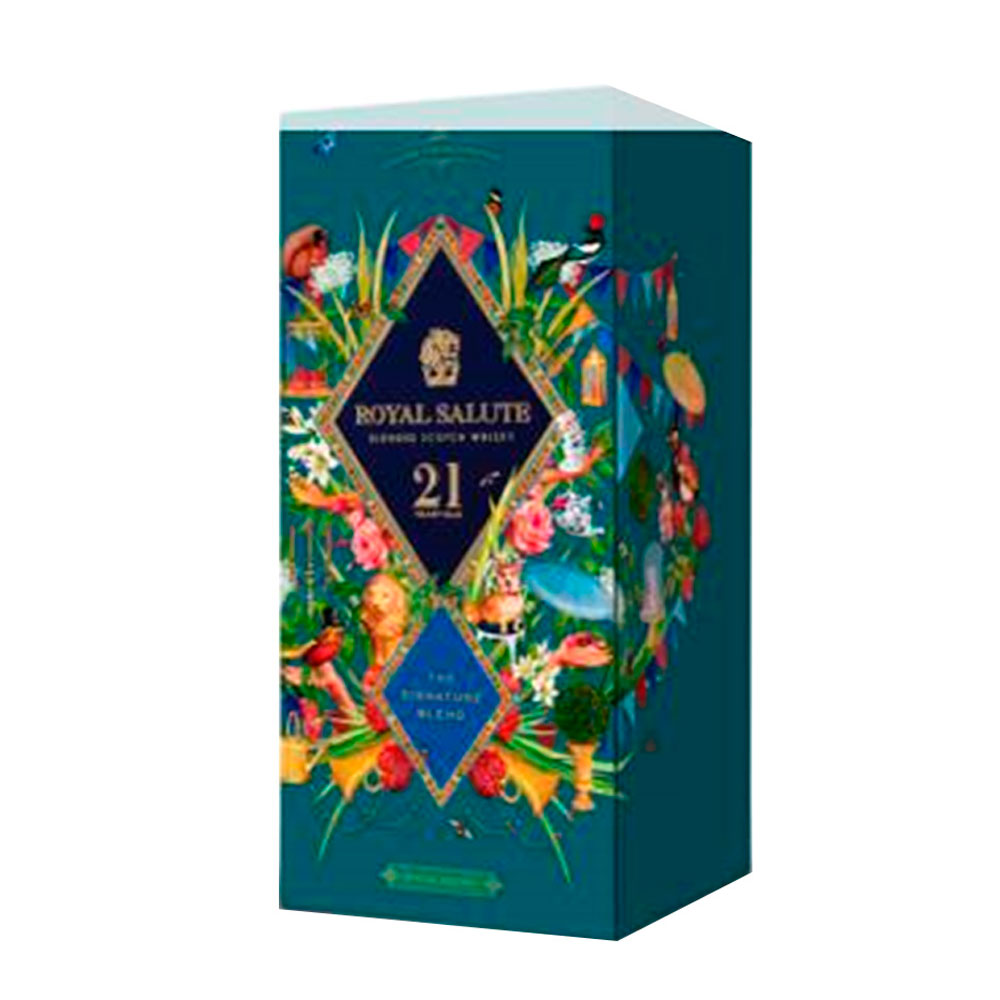 Whisky Chivas Regal 21 Años Royal Salute Garden Estuche