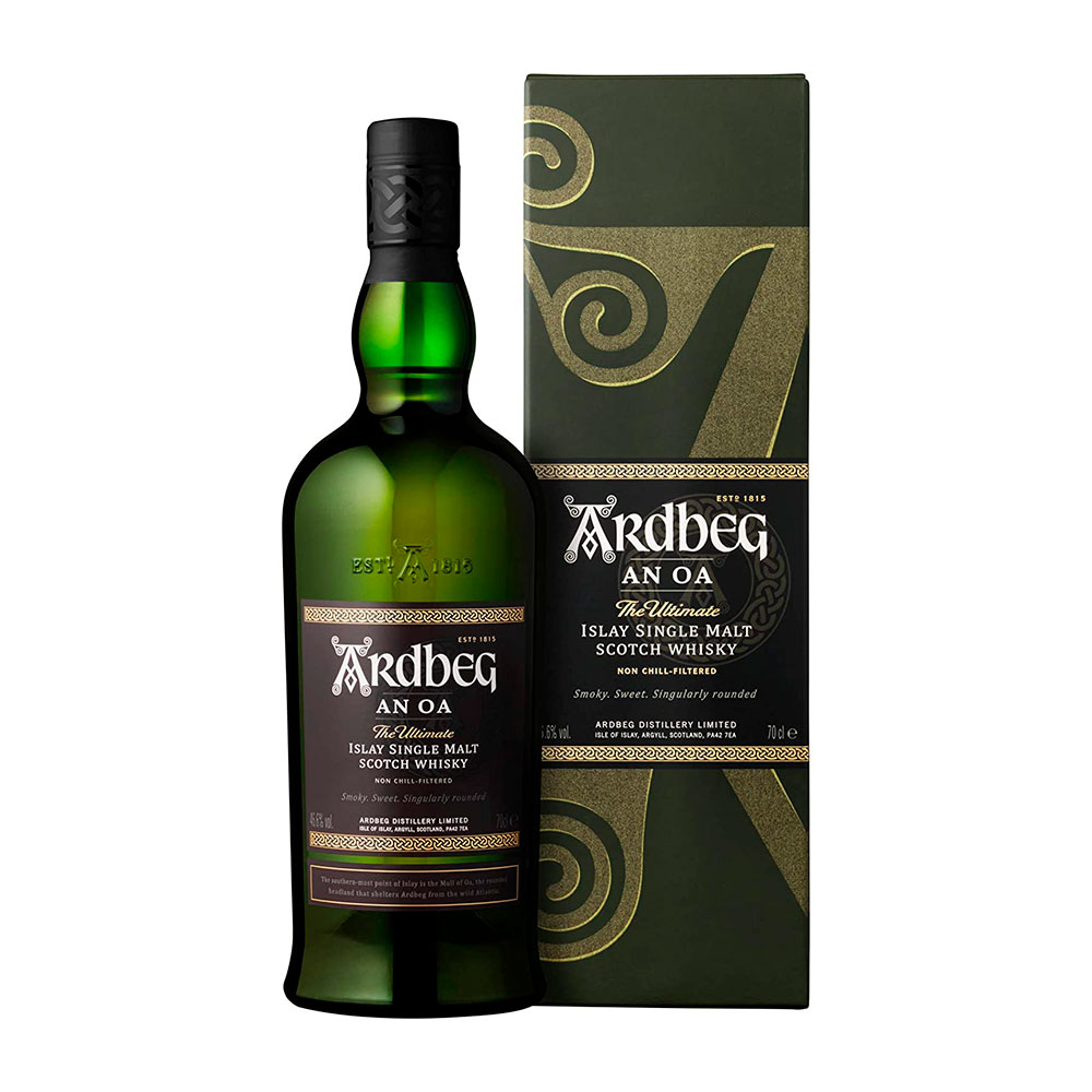 Comprar Whisky Ardbeg An Oa 1 Litro + Estuche | TopDrinks 