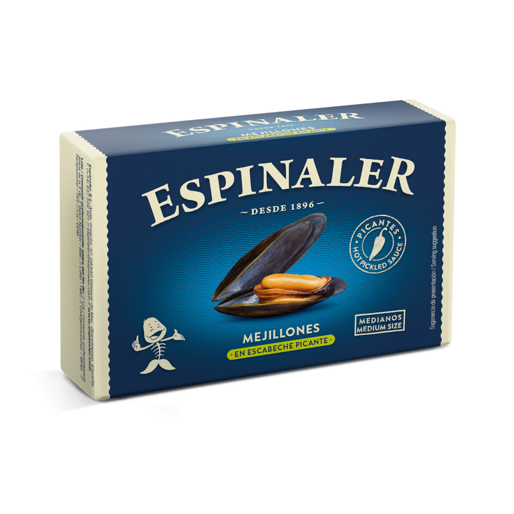  Mejillon Escabeche Picante Espinaler 111 Litros
