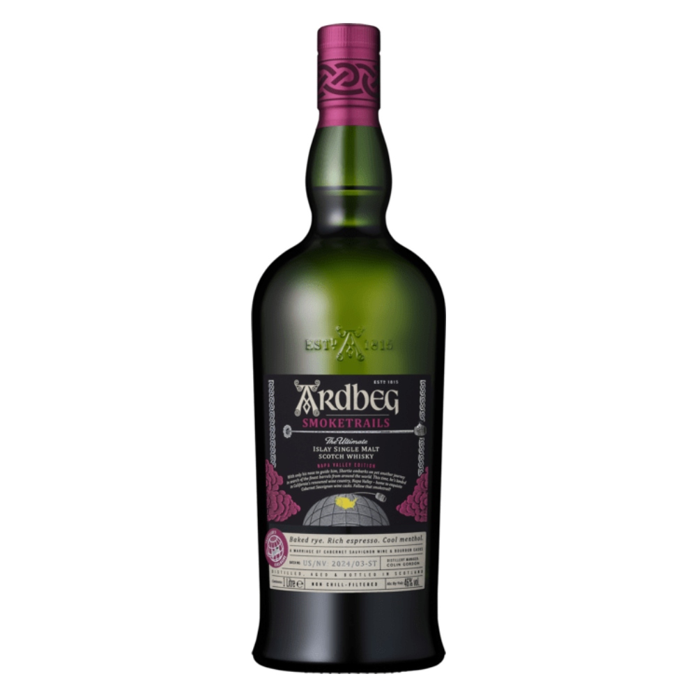 Comprar Ardbeg Smoketrails Napa Valley 1,00 litro | TopDrinks 