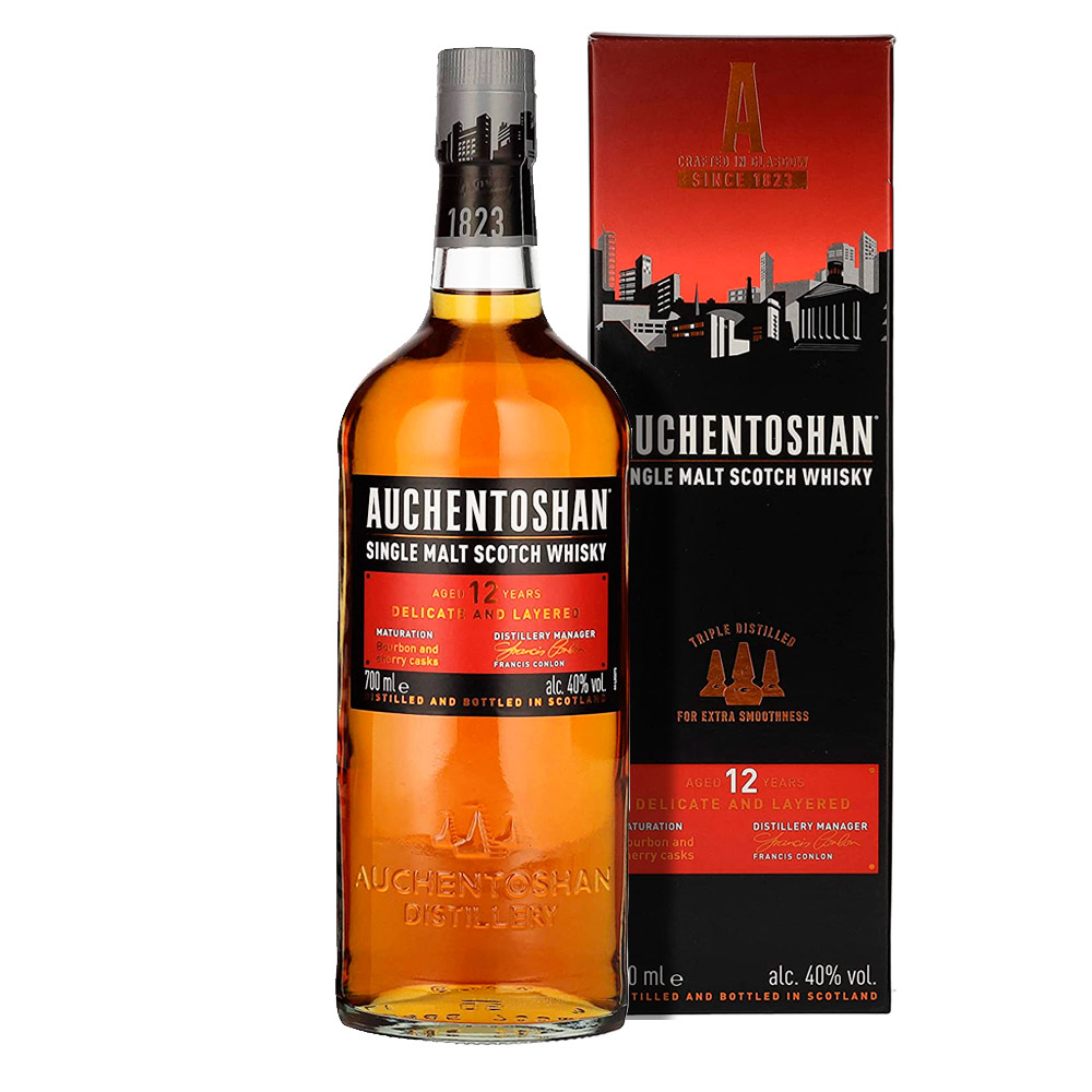Comprar Auchentoshan 12 Años + Estuche | TopDrinks