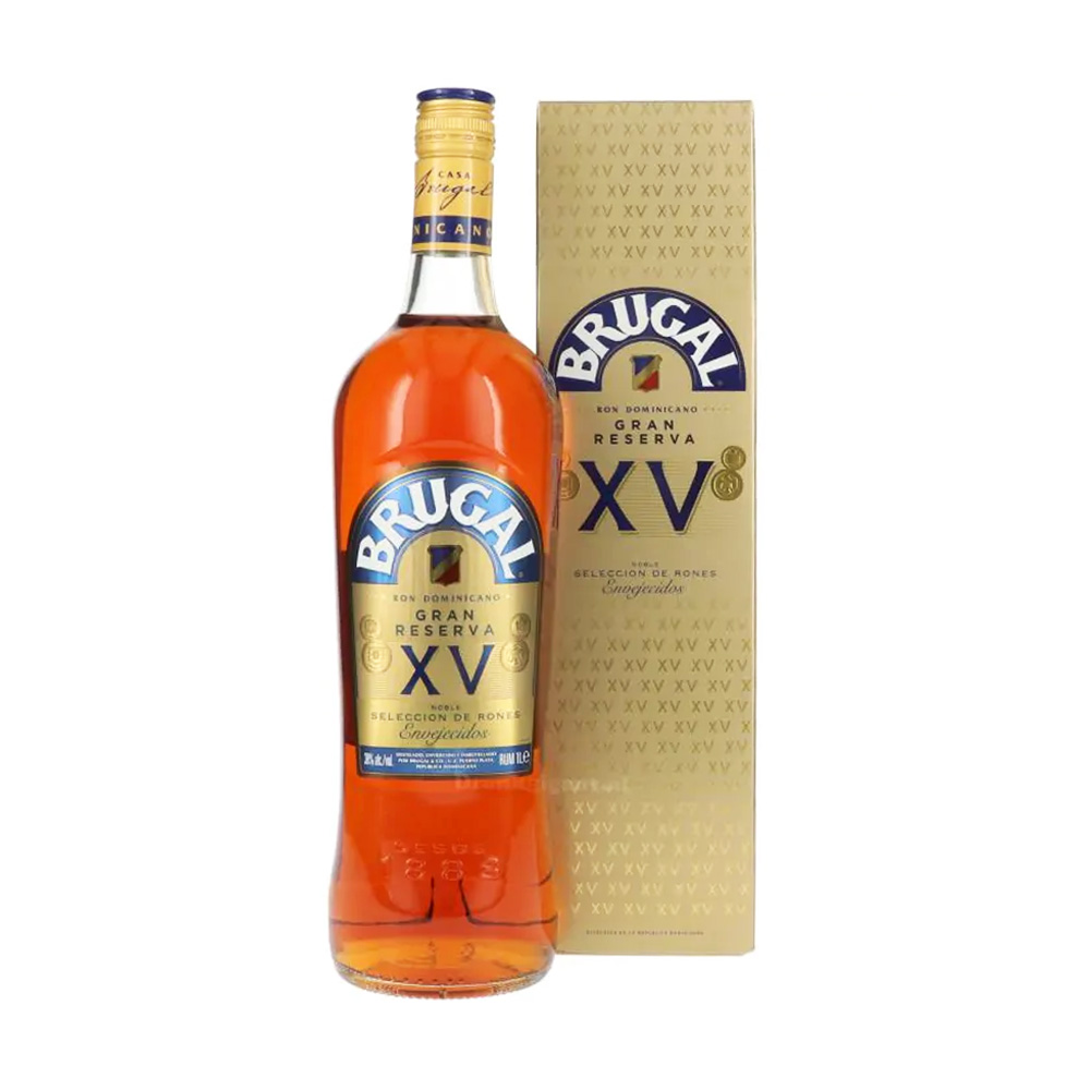 Ron Brugal Xv Gran Reserva 1 Litro Estuche