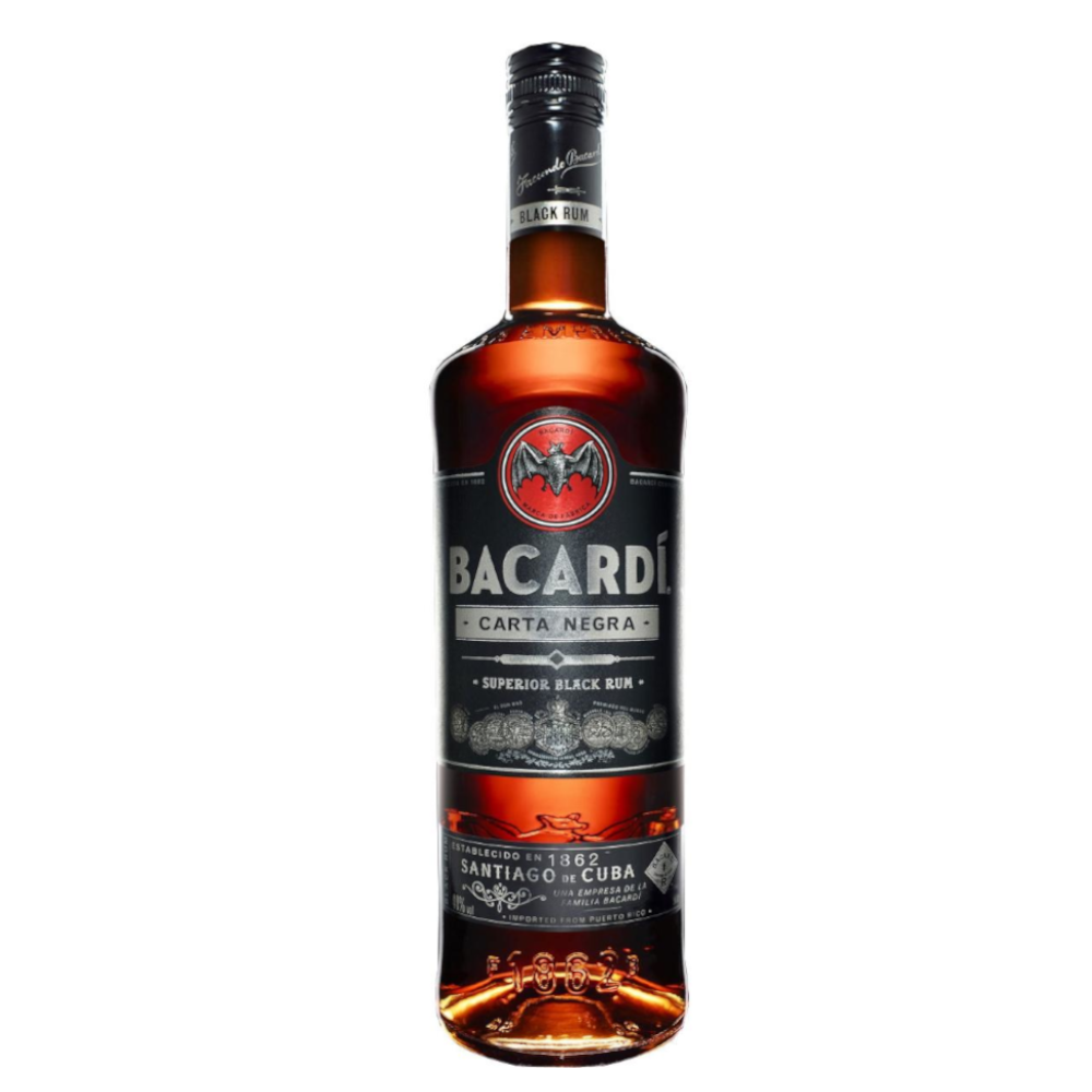 Comprar Ron Bacardi Carta Negra 1 Litro | TopDrinks