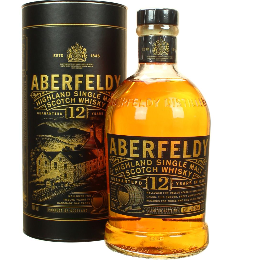 Whisky Aberfeldy 12 Años Estuche