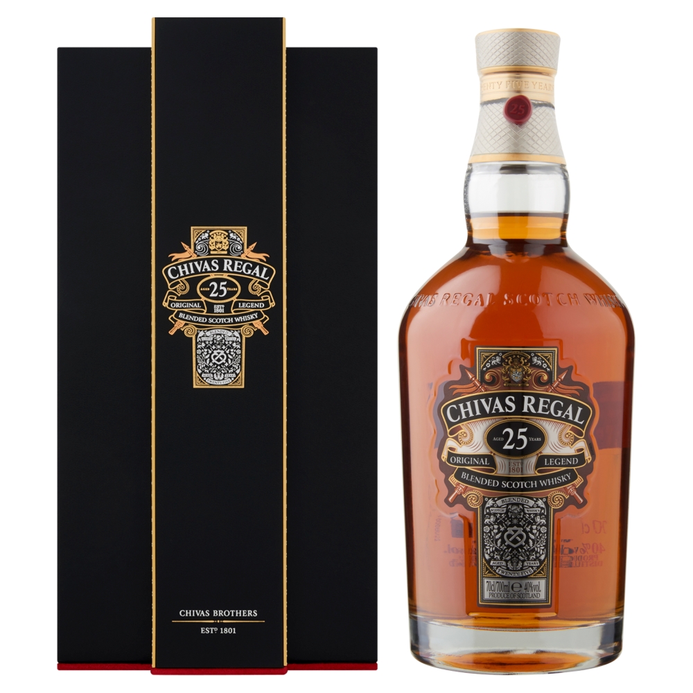 Whisky Chivas Regal 25 Años Estuche